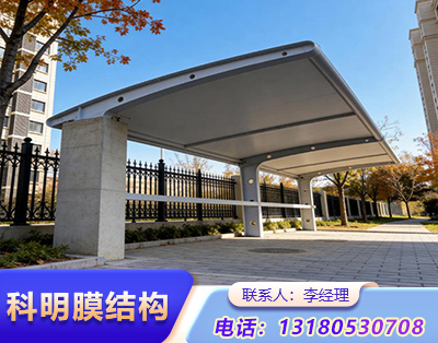 阳泉小区电动车车棚